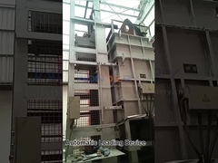 노를 던지는 산업적이 가스를 연료로 하는 알루미늄 용해로 알루미늄 다이