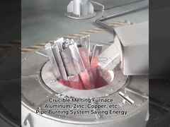 도입을 녹이는 노 알루미늄을 녹이는 1000KG 틸팅 공업용 금속