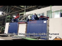 3000KW를 녹이는 철강을 위한 5T 60Mins 녹는 철피 산업적 유도로