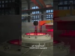 산화 150KW 50HZ를 질화처리하는 핏트형 열처리 용광로