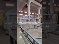 열처리 구덩이형 오븐용 덮개 이동 프레임