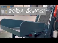 고정 장치 자동차 부품용 지원 롤러 메시 벨트 오븐