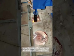 가스로 가연된 소금 헐물 녹기 오븐