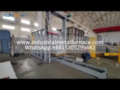 최대 1250도 전기 저항 자동차 바닥 열 처리 오븐