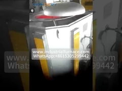 에너지 절감 실리콘 카바이드 막대 전기 알루미늄 금속 녹기 오븐