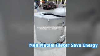 전기 저항 가열 비철 금속 용해로 - 고효율