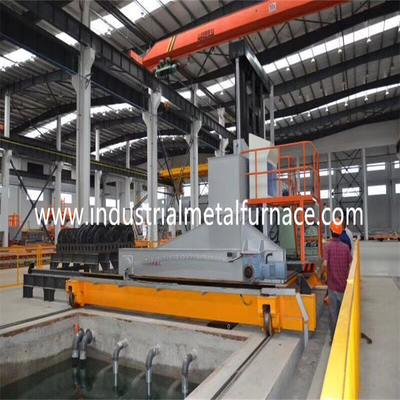 주문 지게차 식 손수레 철강 바닥 이동로, 급냉각을 위한 열처리 오븐 online manufacture