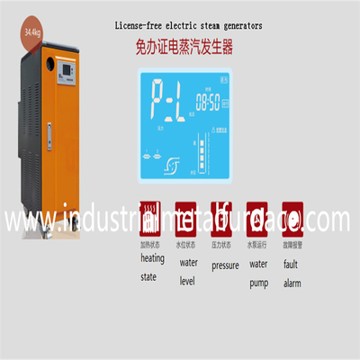 품질  24KW High Efficiency Electric Steam Boiler License Free 공장