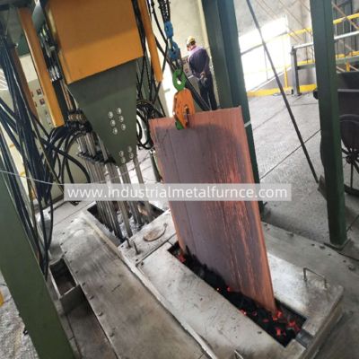 주문 5000T per Year 8-20mm Copper Rod Upward Continuous Casting Machine Line online manufacture