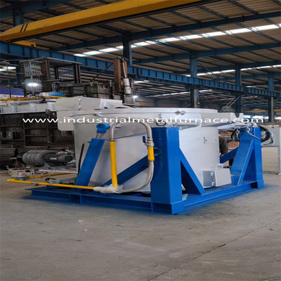 주문 WDL-BCQ-1200 Oil-Fired Tilting Aluminum Melting Furnace – 1.2 Ton Capacity online manufacture