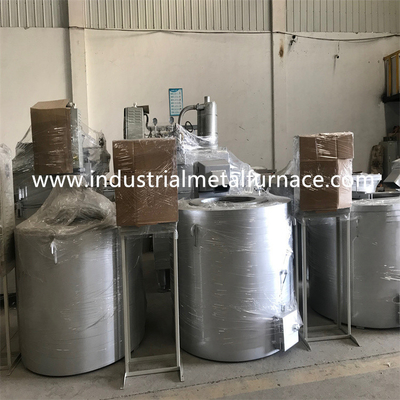 주문 도입을 녹이는 노 알루미늄을 녹이는 500 kg/H 1000KG 틸팅 공업용 금속 online manufacture