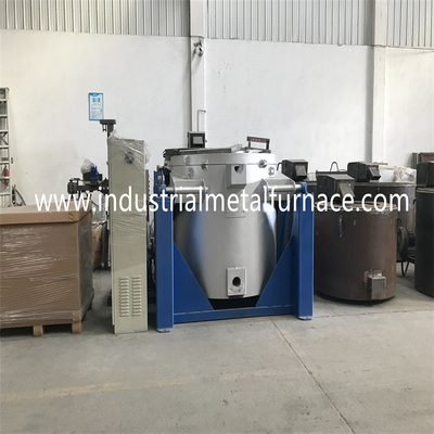 주문 1000KG 가스는 도가니용해로 알루미늄 스크랩 장입 기계를 기울여 발사되었습니다 online manufacture