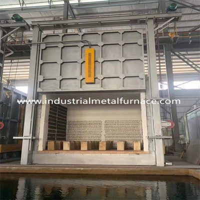 손수레식 차량 저부 900KW 로터리 허스 보기형 열처리 용광로 4000 킬로그램
