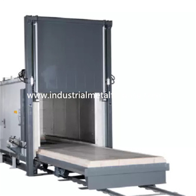 손수레 65KW 18Ton 1100*550*450을 기울이는 보기 난로 열처리 용광로