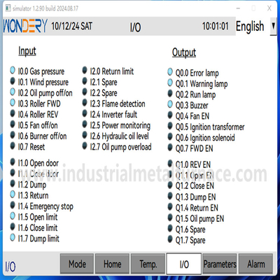 380V 3P 50ZH PLC 제어 알루미늄 구조 용조