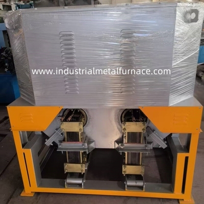 160KW 2 챔버 중력 가출 구리 금속 녹화 구리 잔류를 위한 산업 인덕션 오븐