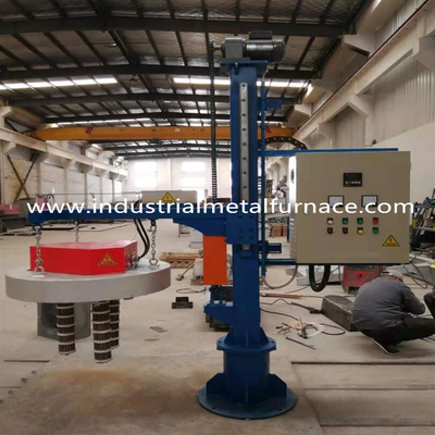 350 킬로그램 18KW 알루미늄 유지로 오토메틱 일렉트릭 수직 국자 예열기 CE