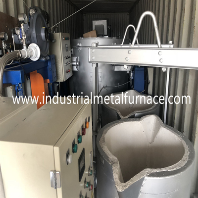 350 킬로그램 18KW 알루미늄 유지로 오토메틱 일렉트릭 수직 국자 예열기 CE