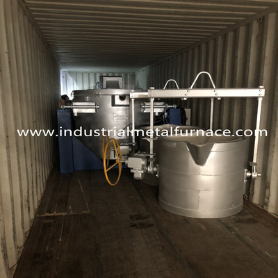 350 킬로그램 18KW 알루미늄 유지로 오토메틱 일렉트릭 수직 국자 예열기 CE